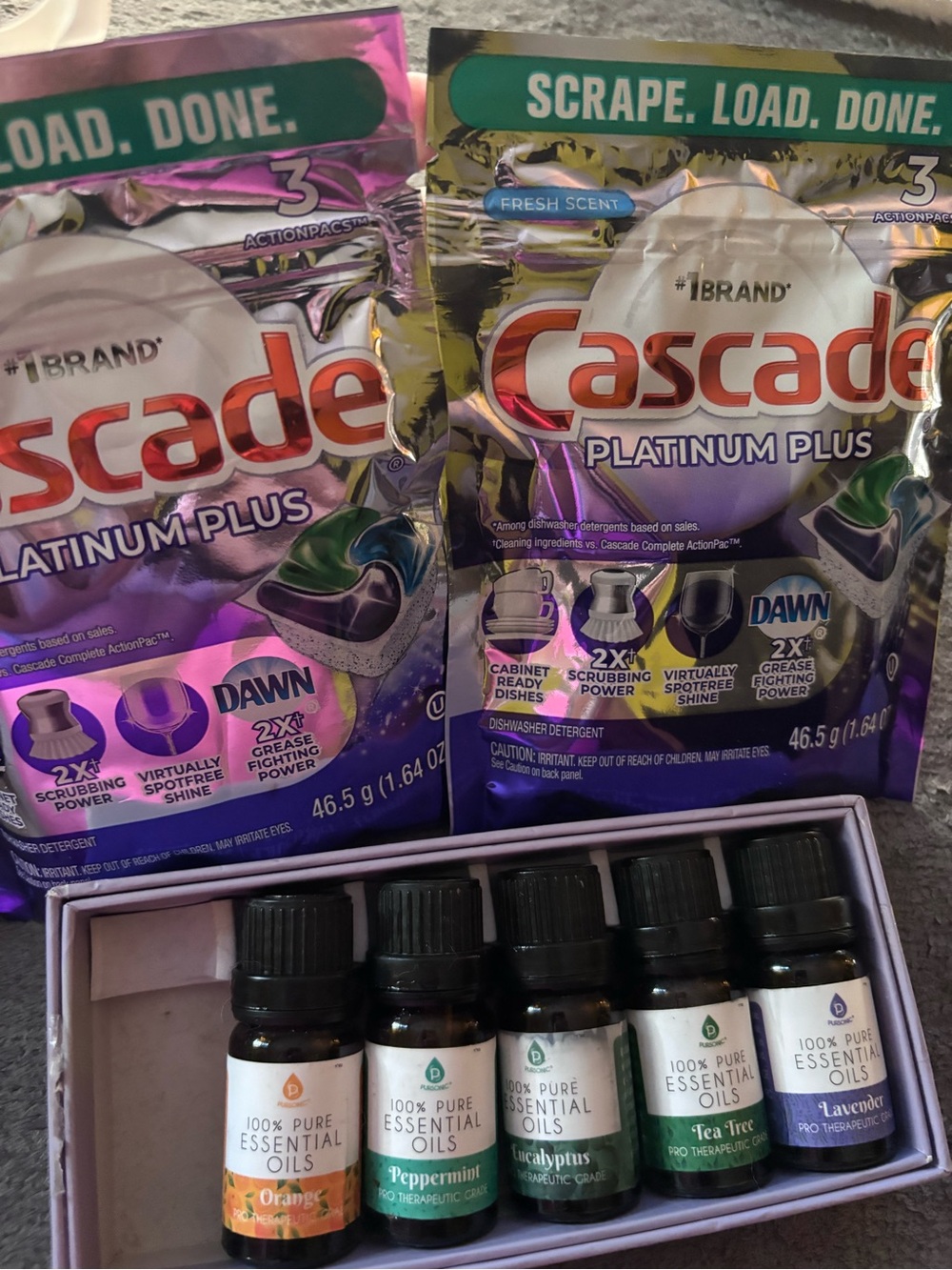 Platinum Plus Dishwasher Pacs - Purple (Fresh Scent)